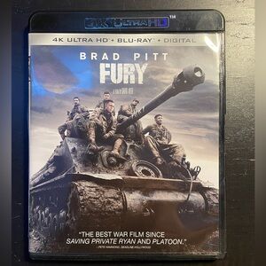 Fury 4K Ultra HD + Blu-Ray
